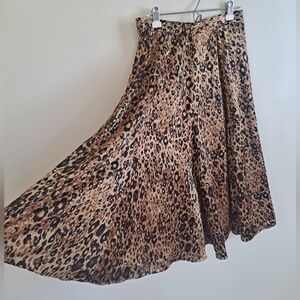 Leopard Print Skirt